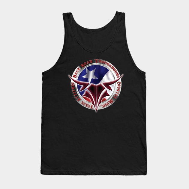 Back Road Troubadours Logo Tank Top by telemanagain